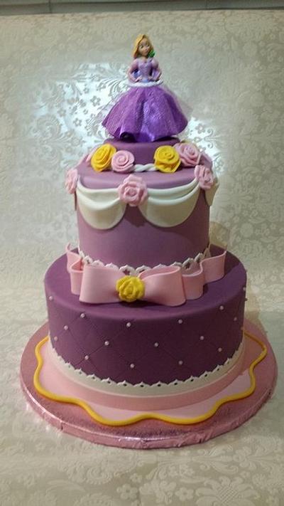Rapunzel - Cake by Ester Siswadi