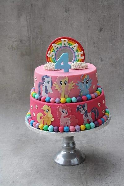 My little pony - Cake by Bonzzz