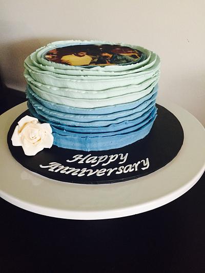 Anniversary Cake  - Cake by Sini's Cakery 