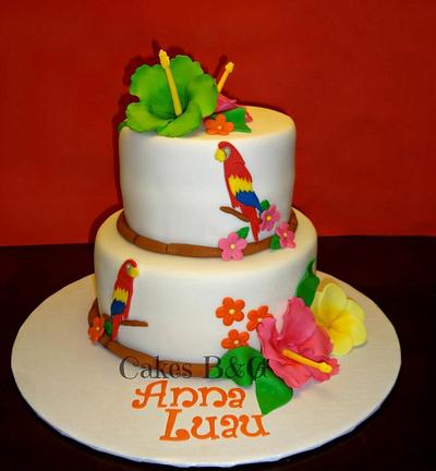 Tropical cake - Cake by Laura Barajas 