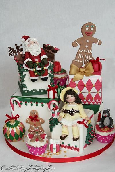  "A Magical Christmas" - Cake by La Belle Aurore