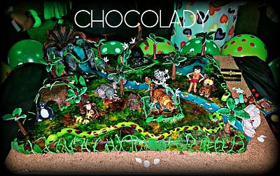 Love for mogli n animals  - Cake by Chocolady
