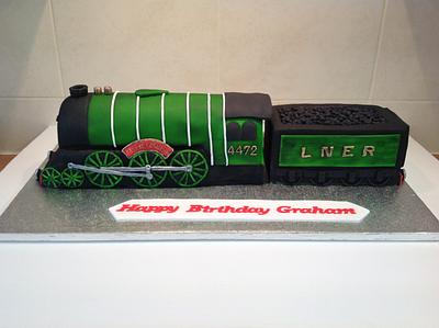 The Flying Scotsman train - Cake by Mirela