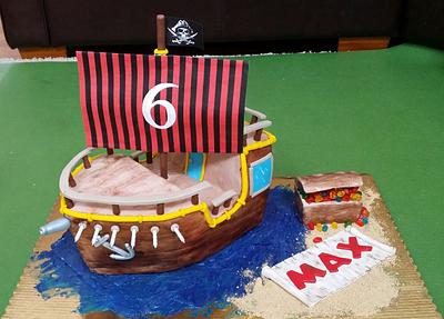Jake the Pirate - Cake by ~ CJ's Sweets ~