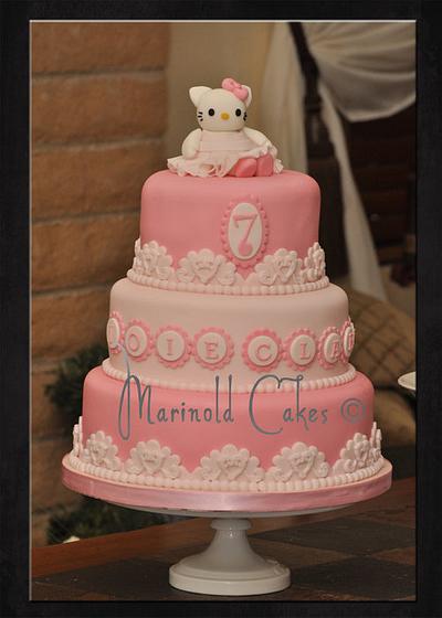Hello Kitty Princess Ballerina - Cake by Mavic Adamos