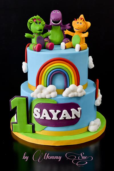Barney and Friends Cake - Cake by Mommy Sue