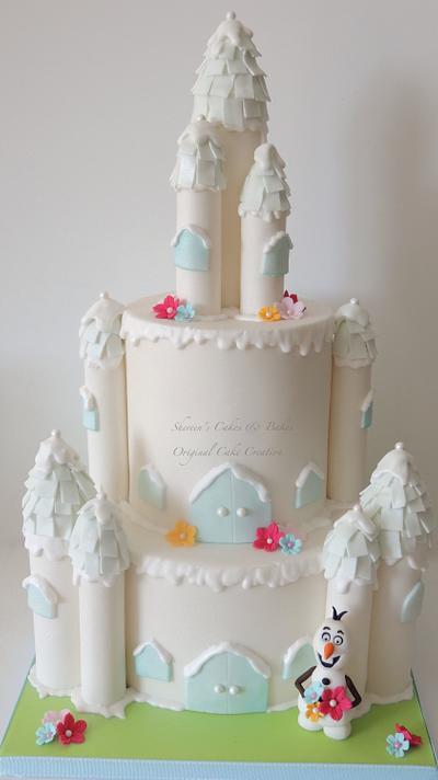 Ice castle  - Cake by Shereen