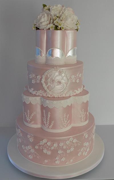 June Wedding - Cake by Simply Cake's Ireland.
