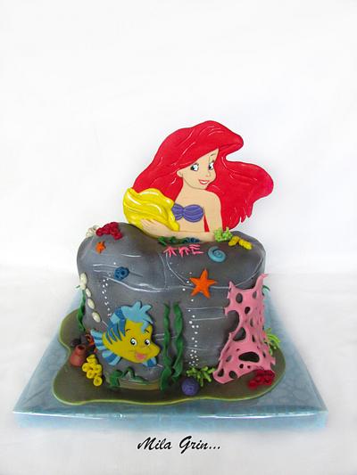 Ariel the little mermaid - Cake by Mila