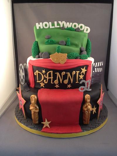 Welcome to Hollywood - Cake by Geoff @ Dobbs Delights