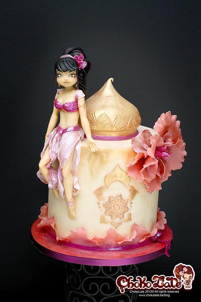 Oriental beauty: Lady Jasmine - Cake by ChokoLate Designs