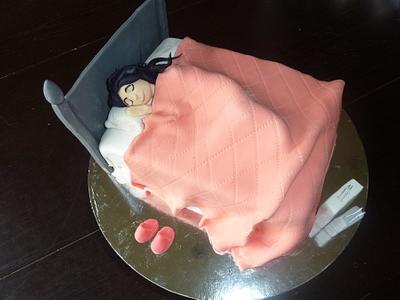 Sleeping lady - Cake by The cake shop at highland reserve
