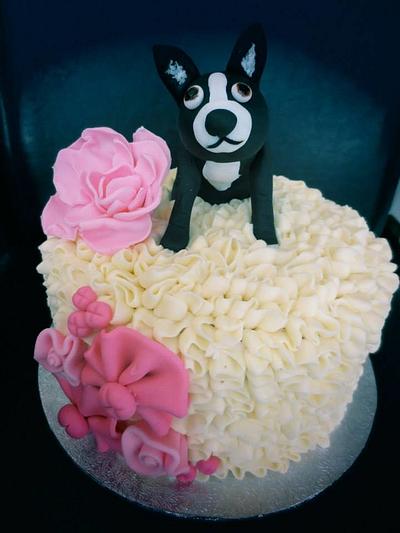 Boston Terrier - Cake by The Cakery 
