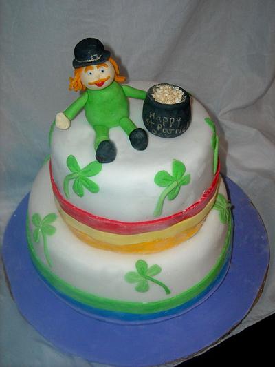 St Patrick's day cake - Cake by MissasMasterpieces