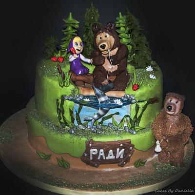 Masha & The Bear - Cake by daroof