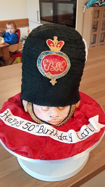 Bearskin Hat Cake - Cake by Kate