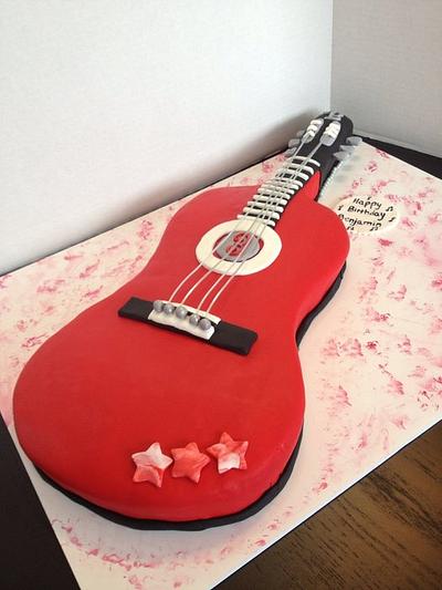 Guitar cake - Cake by Princess Maynie