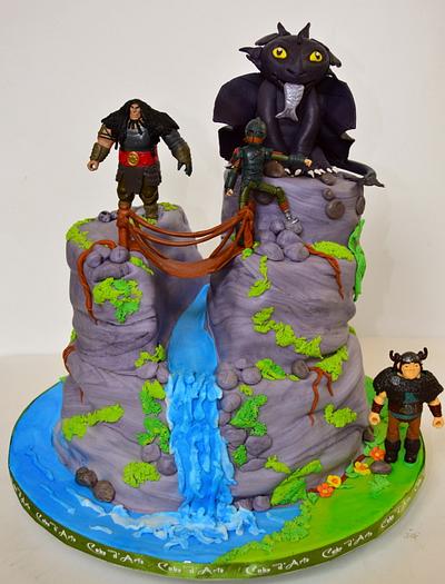 How to train your dragon.. - Cake by Cake d'Arte