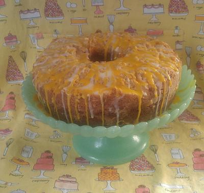 Lemon Sour Cream Coffee Cake - Cake by June ("Clarky's Cakes")