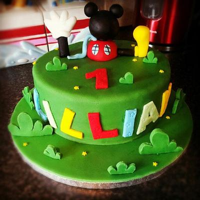 Mickey Mouse Clubhouse - Cake by Rachel White