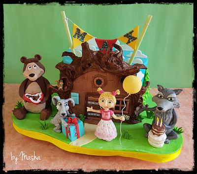 Masha and the bear for my Max - Cake by Sweet cakes by Masha