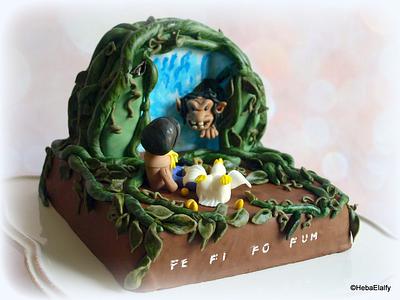 Jack & The Beanstalk - Roald Dahl collaboration - Cake by Sweet Dreams by Heba 