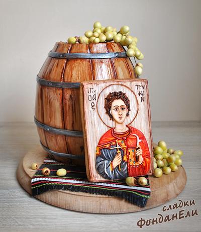Saint Tryphon  - Cake by FondanEli