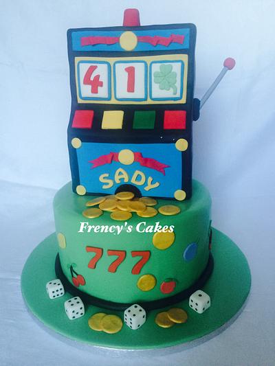Slot Machine cake - Cake by Frency's Cakes