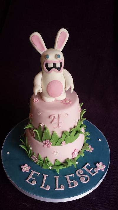 raving rabbit  - Cake by Tracey