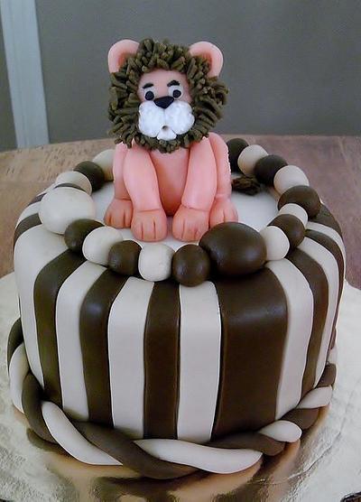 Lion - Cake by BellaCakes & Confections