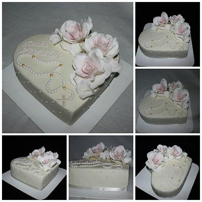 Heart  - Cake by Anka
