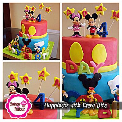 mickey mouse - Cake by cakesbakesshop