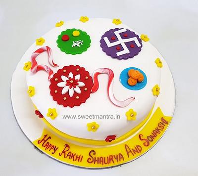 Rakhi theme cake - Cake by Sweet Mantra Homemade Customized Cakes Pune