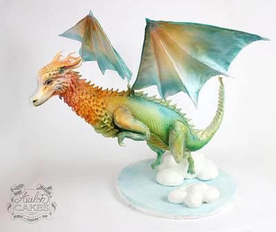 Fantasy Dragon - Cake by Avalon Cakes School of Sugar Art