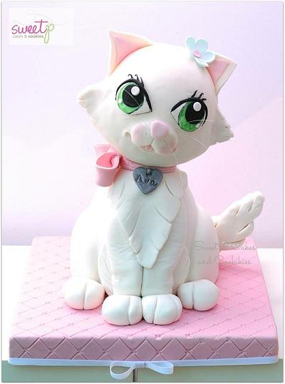 Kitten - Cake by SweetP Cakes and Cookies