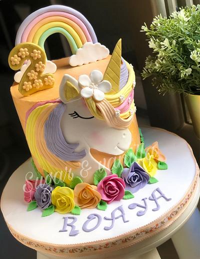 Unicorn - Cake by Doaa zaghloul 