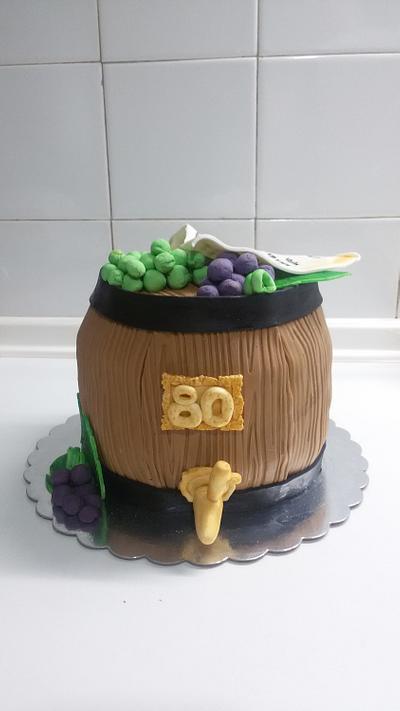 Wine barrel - Cake by Alice