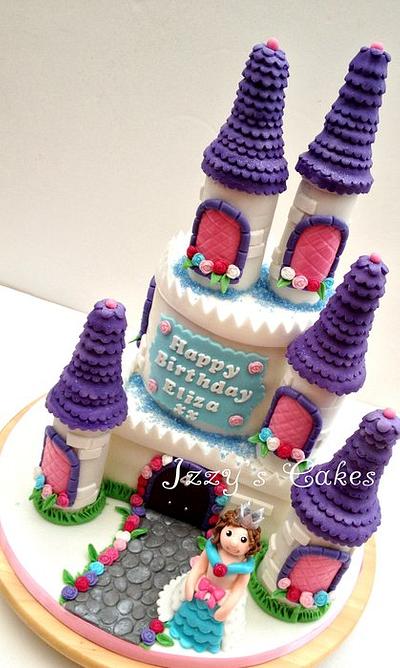 Princess Castle Cake - Cake by The Rosehip Bakery