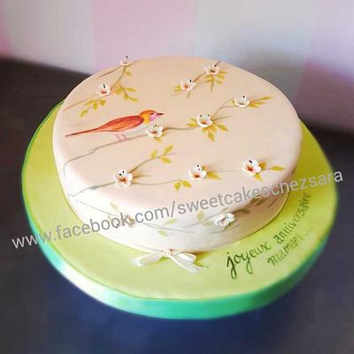 bird cake for mums! - Cake by Sweetcakes