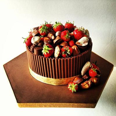 Chocoholics delight - Cake by Aleshia Harrison: for the love of cakes