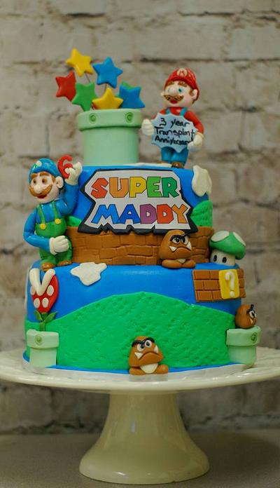 Super Mario Cake - Cake by Cakes Abound