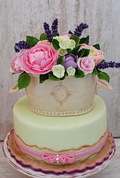 Flowers for a friend cake - Cake by Irena Mihaylova