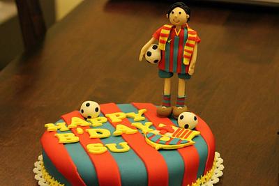 FCB Cake - Cake by meandmycakes