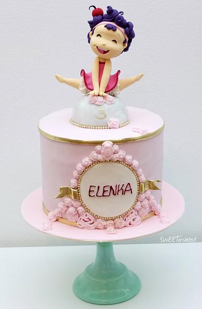 Pink cake - Cake by SWEET architect
