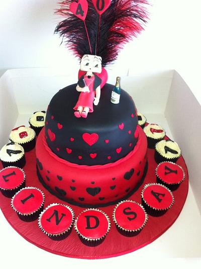 betty boop 40th - Cake by loobie