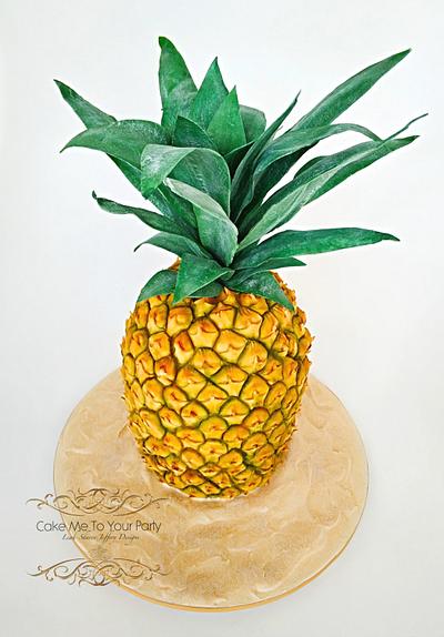 Pineapple Cake - Cake by Leah Jeffery- Cake Me To Your Party