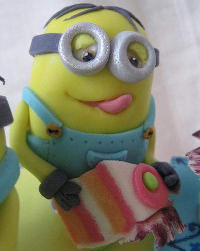 Minions for Slavik. - Cake by Sweet pear	