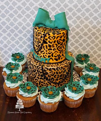 Hand-painted Leopard Print - Cake by MKBC 
