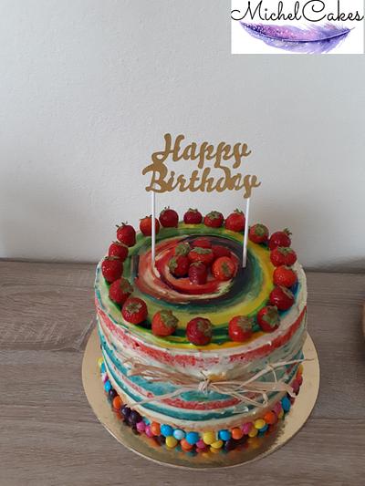 Rainbow - Cake by Torty Michel