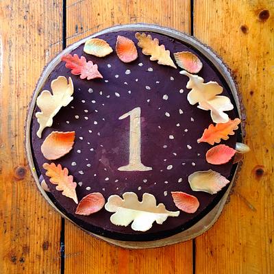 Falling leaves - Cake by Booney and Jess